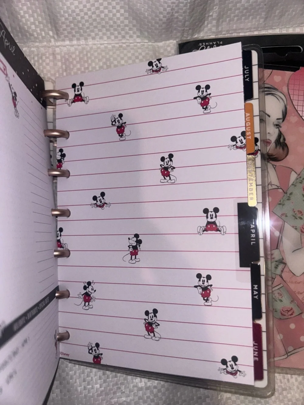 The Happy Planner Pink Polka Dot Retro Chef Cover set of 3 items